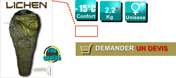 Top  qualit Kg   2,2* Unisexe - 15C Confort DEMANDER UN DEVIS